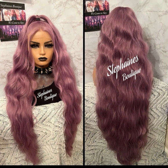 Human Hair Blended Lace Front Wig